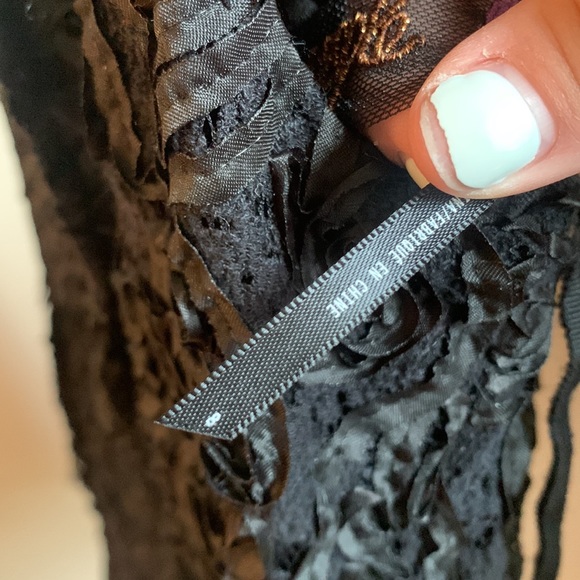 Free people black dress with zipper - Picture 6 of 6